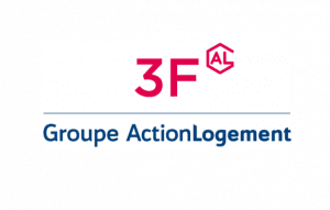 3F Groupe ActionLogement sur fond blanc